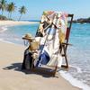 Frieren Fashion Beach Towel: Ideal for Summer Adventures Soft, absorbent and quick drying suitable for swimming and bathing