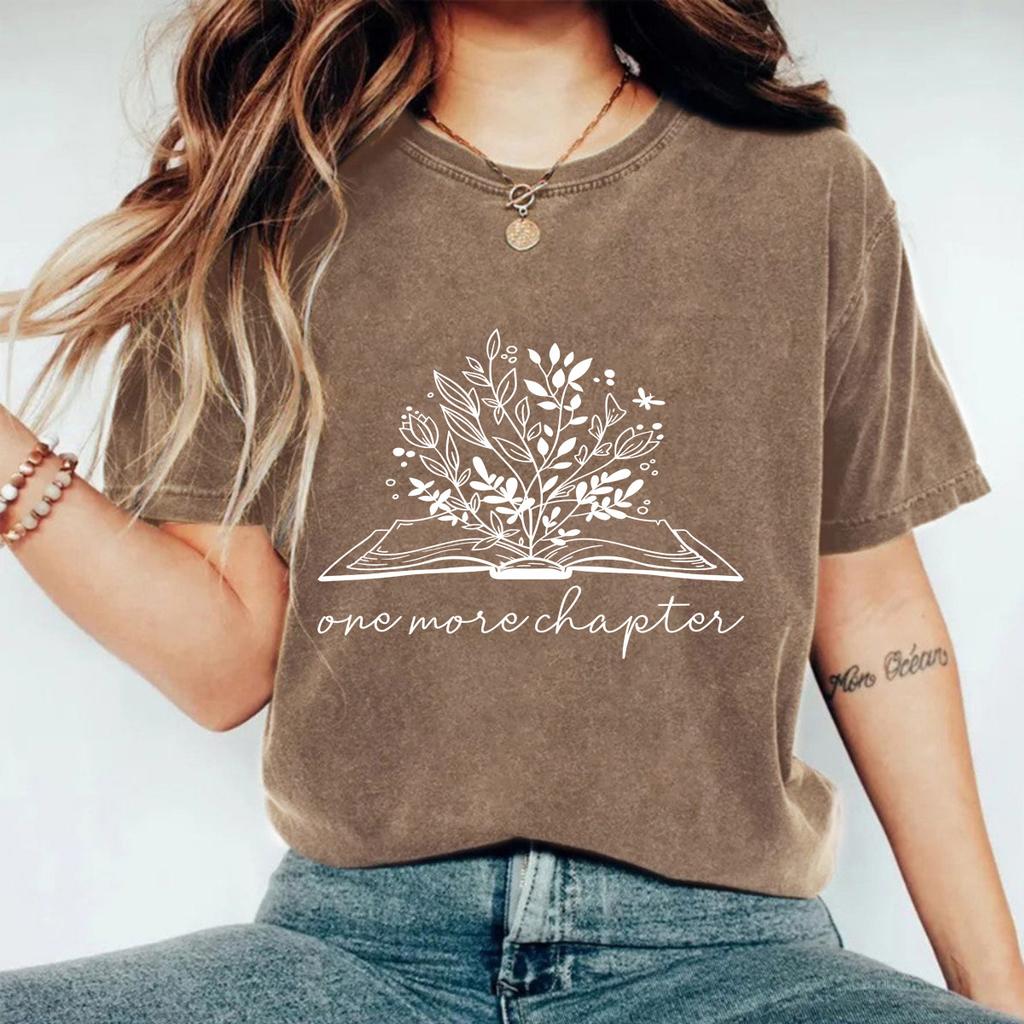 YYFS Women's Fashion Casual Summer Spring Flower Pattern Print Short Sleeve O-Neck Blouses & Shirts