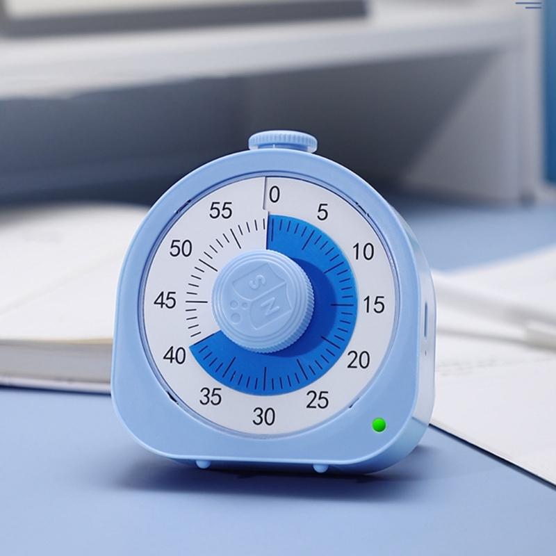 Visual Timers 60-minutes Super Countdowns Timers Suitable for Children Adult Durable Mechanical Time Management Tool