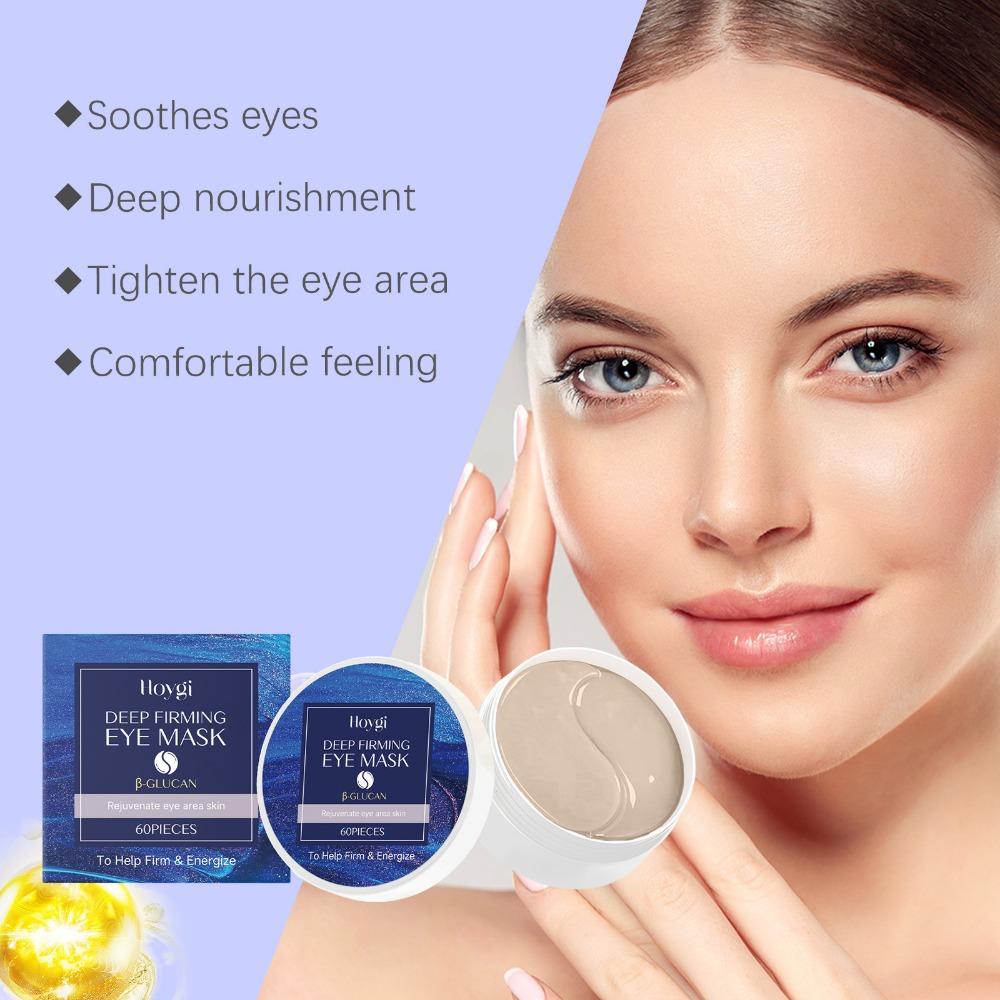 Hydratační a zpevňující oční maska pro šetrnou péči o pleť