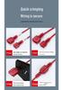 KT Nylon Male Fully Insulated Blade Terminal MDFN/A1.25/2/5.5-250 Cold Crimp Connector