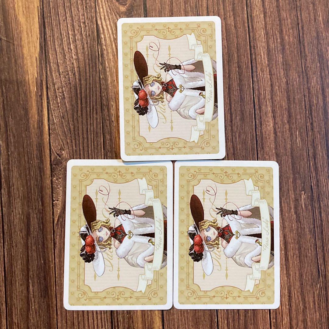 

[USED] Identity V x THE Chara CAFE Lady Fauro Sticker Illustration Card