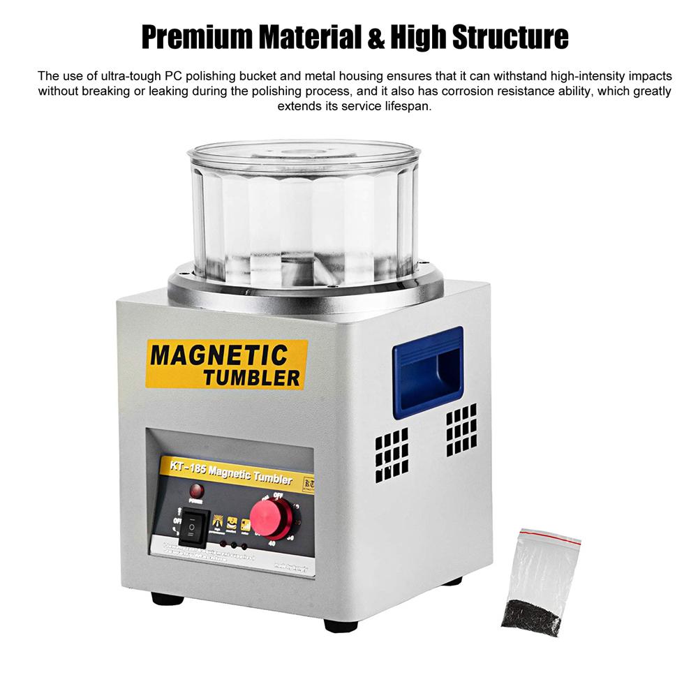 KT-185 Mașină de șlefuit magnetică de șlefuit Polizor portabil de reglare a temporizării înainte automat