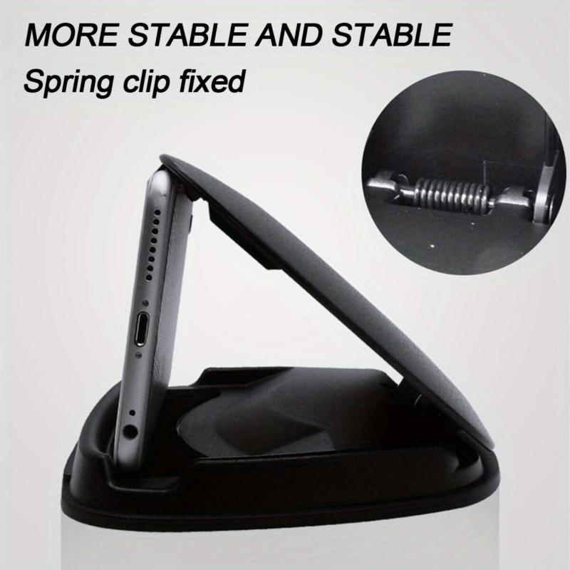 Suport Auto Universal pentru Telefon Montură Navigație AR cu Pad Anti-Alunecare pentru Bord și Parasolar