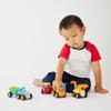 DADWAY Hola Toys 4-Piece Working Car Set for Ages 18 Months and Up, TYHOL326