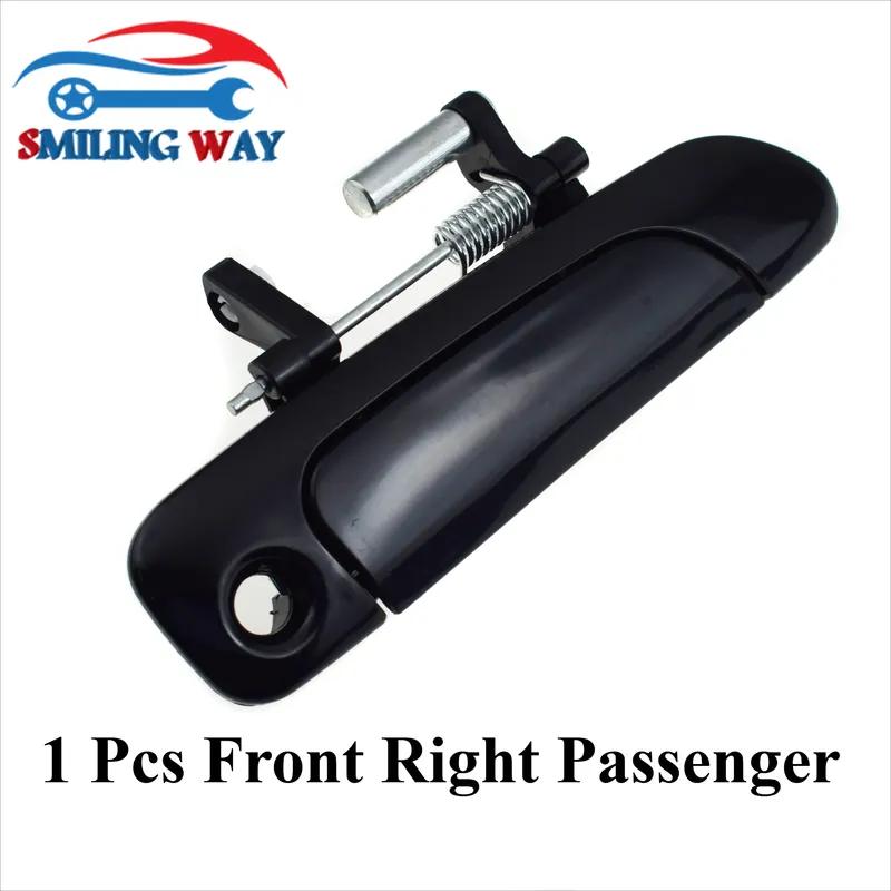 1/2/4 pcs For Honda Fit City Jazz 2002-2008 Black Exterior Outside Car Door Handle Front or Rear Left Driver or Right Passenger