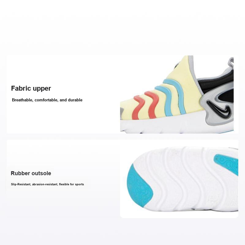 Детские кроссовки Nike Dynamo Go SE TD Lemon Chiffon Red Blue, разноцветные, черные DZ4128-700 21