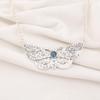 London Blue Topaz Pendant, 925 Solid Sterling Silver Gemstone Jewelry, Handmade Pendant, For Thanksgiving