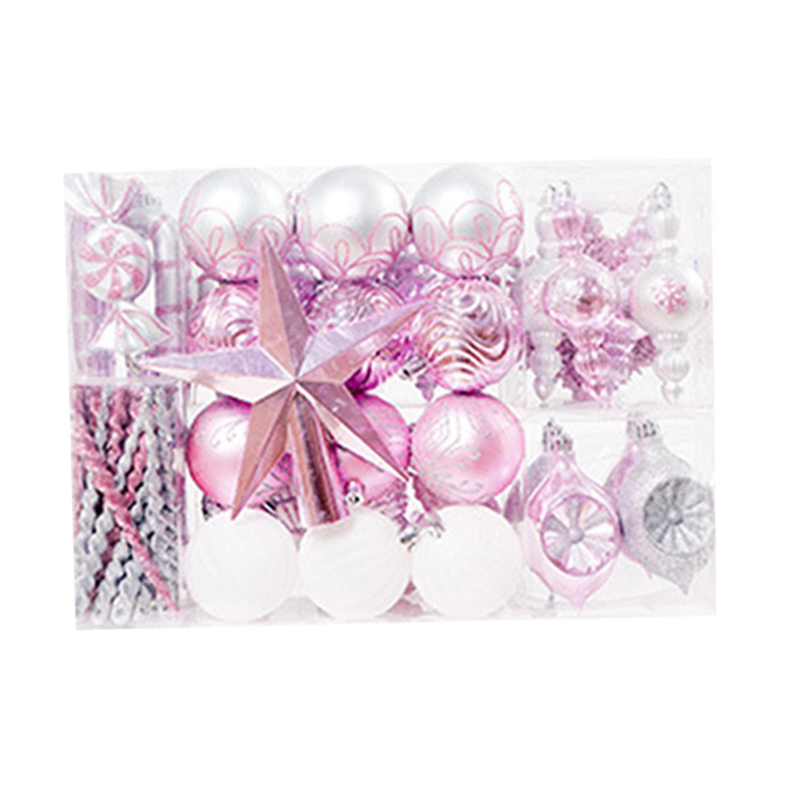 88x Рождественские украшения Рождественские декоративные украшения Рождественское украшение для розовый
