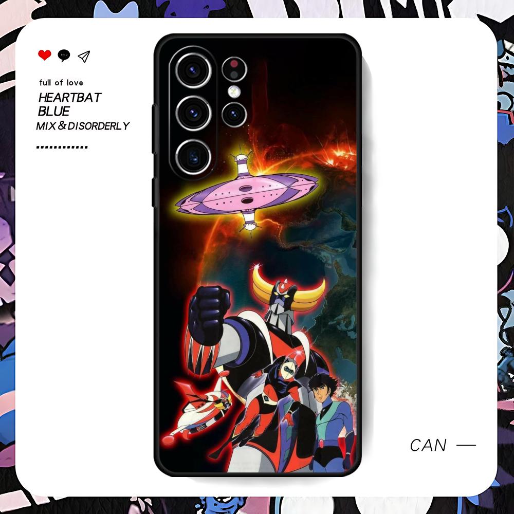 UFO Robot G-Goldoraes Handyhülle Für Samsung Galaxy S26 S25 S24 S23 S22 S21 S20 Plus Ultra Limited Weich Schwarz