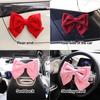 1 Piece Bow Styling Women Cycling Electric Bike Car Accessories Motorcycle Helmet Butterfly Knot Full Face Off Road Helmet Decor