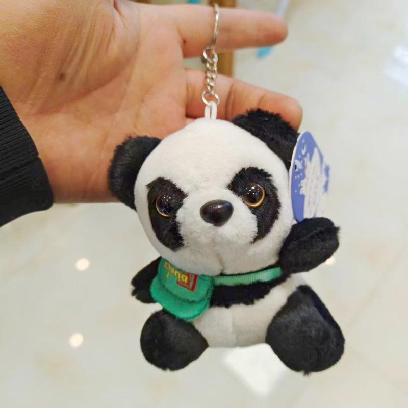 

Рюкзак Підвіска Червона панда Мила Тридюймова П ятидюймова Плюшева Іграшка Брелок Гігантська панда Тряпічна лялька about 10 cm pendant