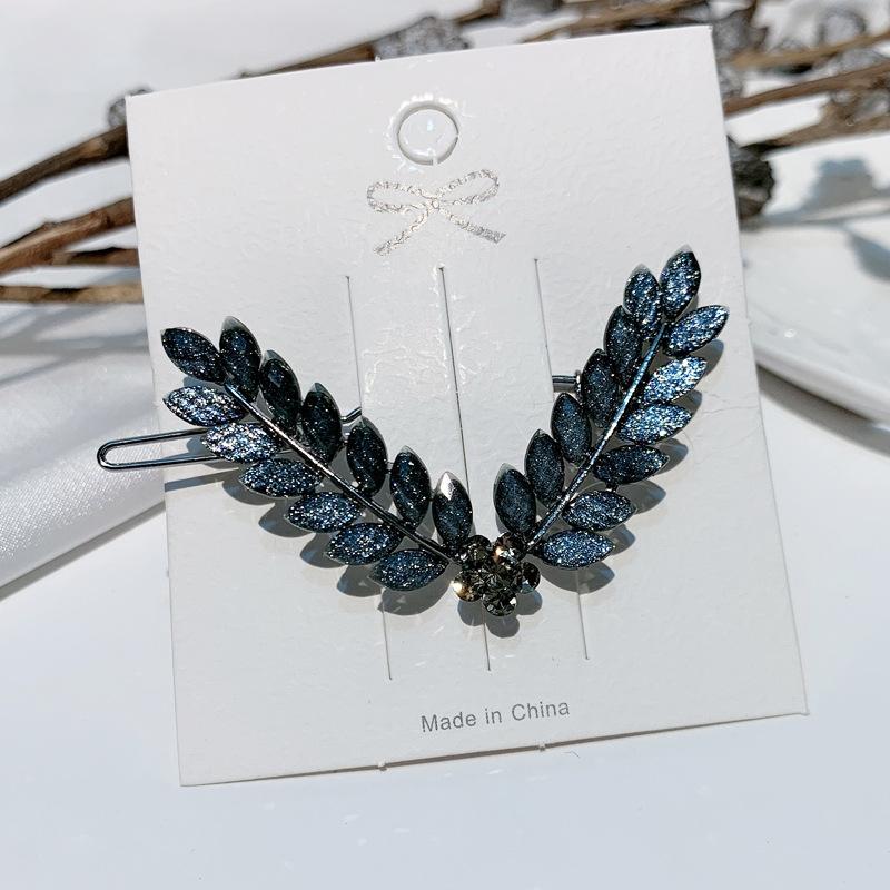 Delicate Vintage Hair Clip Back Head Ponytail Frog Clip Simple Fringe Side Clip Clip Girls Hair Accessories