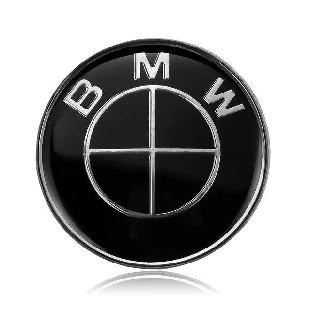 KYLZ4 1PCS 45mm Car Steering Wheel Badge Emblem Sticker Auto-Styling For BMW M3 M4 M5 E36 E39 E87 E90 E53 F07 F34 F44 G20 G30 FXPT-BMW