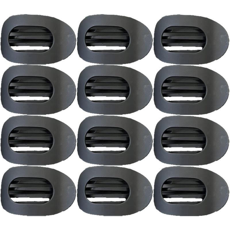Leopard Print Oval Frosted Hair Clip Women's High-end Versatile Duckbill Clip Hair Accessories