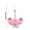 Tumbler Swing Toys Wear Resist Kitten Interactive Feeder Funny Swing Feeder for Pet Treat Dispenser Accessories