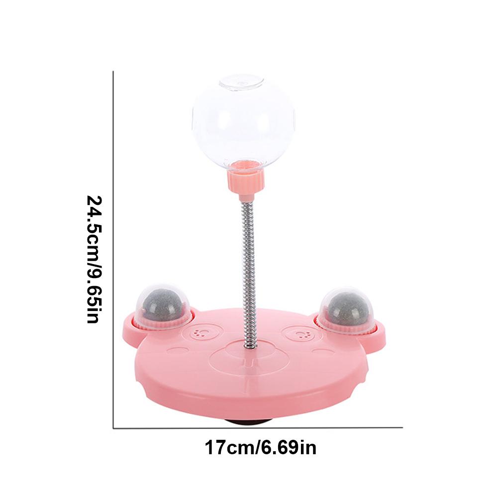 Tumbler Swing Toys Wear Resist Kitten Interactive Feeder Funny Swing Feeder for Pet Treat Dispenser Accessories