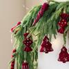 2pcs Red Christmas Tree Pendants Lollipop Xmas Tree Pendant Candy Cane Pendants  Home Decoration