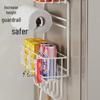 Organizador de Armazenamento na Parede Lateral do Refrigerador Orunzhi