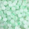 50pcs 8mm Glass Imitation Jade Bead Gradient Double Color Round Bead Handmade DIY Bracelet Necklace Jewelry Making Loose Bead Ma