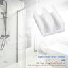 Sliding Shower Door Bottom Guide Shower Door Divider Track Guide Glass Bumpers Plastic Track Shower Room Accessories