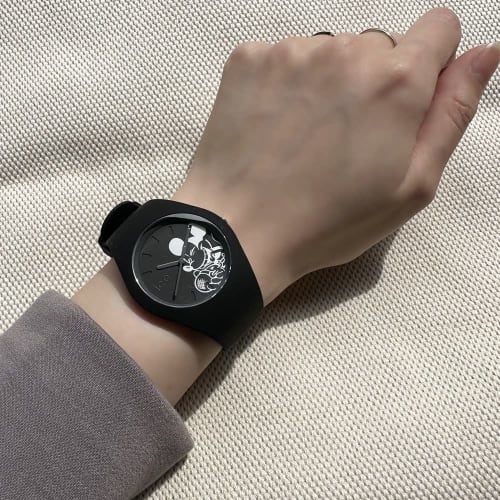 Ice-Watch Men's and Women's Disney Collaboration Black Mickey Mouse Watch 014768