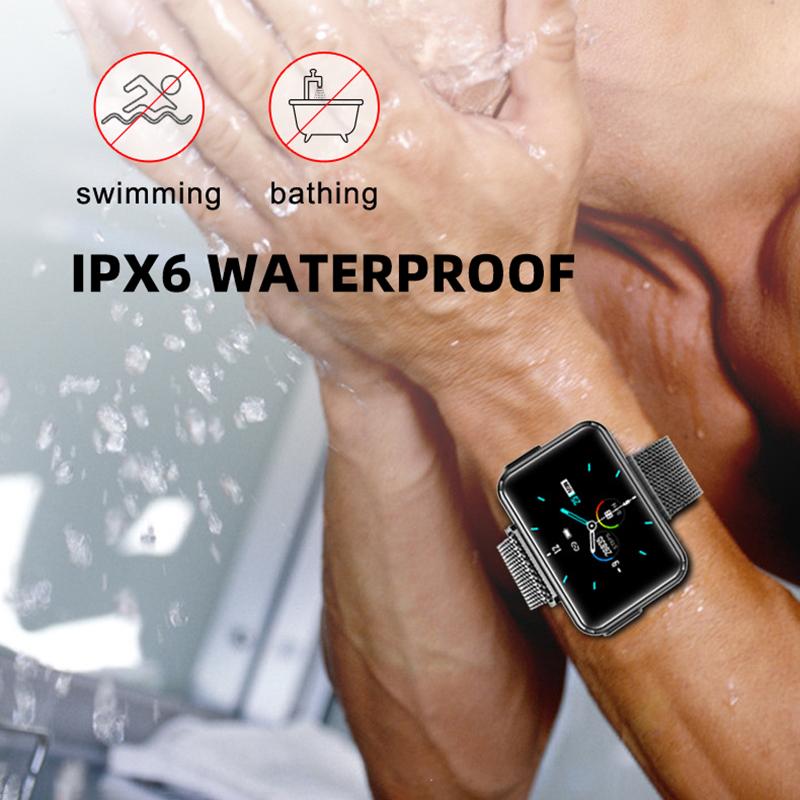 Smartwatch Auricolare Bluetooth Due-in-Uno TWS Chiamata Binaurale Esercizio Misuratore di Frequenza Cardiaca Passi 1,4 pollici