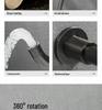 Concealed Wall-Mount Hot/Cold Basin Faucet for Hotel Projects