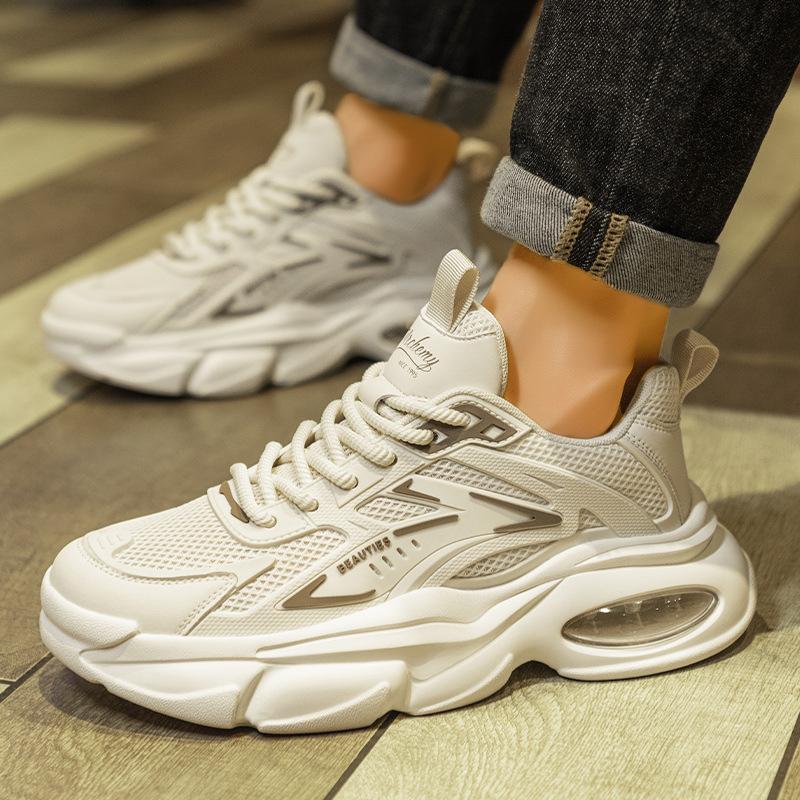 

Высококачественная платформа-взрыв интернет-знаменитости, мужская обувь, новые сетчатые дышащие спортивные кроссовки для бега, мужские кроссовки на воздушной подушке, мужские 44 слюда