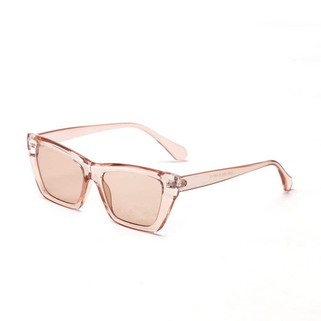 Glasses 2255 Cat Eyes Multi-Colored Plastic Frame Sunglasses Women, Colored Sunglasses Men