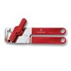 VICTORINOX Can Manual Circular Blade with Bottle Easily Opens Can Lids Opener, Red, Opener, 7.6857,