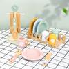 Baby Wooden Toy Kitchen Toy Wooden Tableware Set Toy Baby Role Play Educational Cosplay Preschool Toy Gifts for Kids
