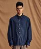 TRIP LE SENS Genderless Check Shirts 2 Navy