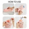 500/1000ML Water Injection Hot Water Bag Plush Cover Water Bag Hand Warmers  Stress Pain Relief