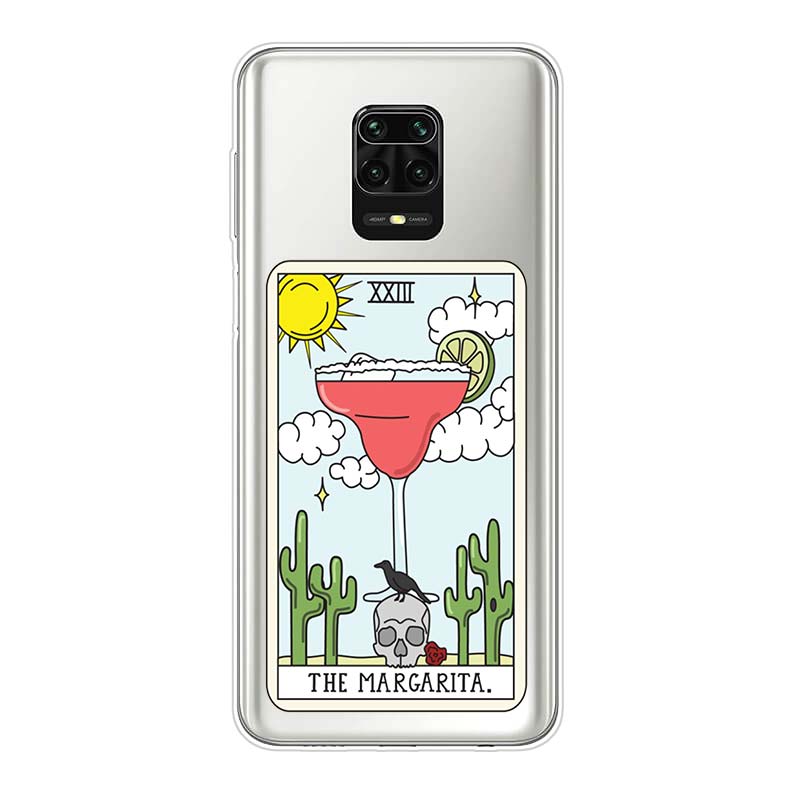 Art Pizza Coffee Silicone Cover For Xiaomi Redmi Note 10 10S 9 9S Pro Max 9T 8T 8 7 6 5 Pro 5A 4X 4 Phone Case