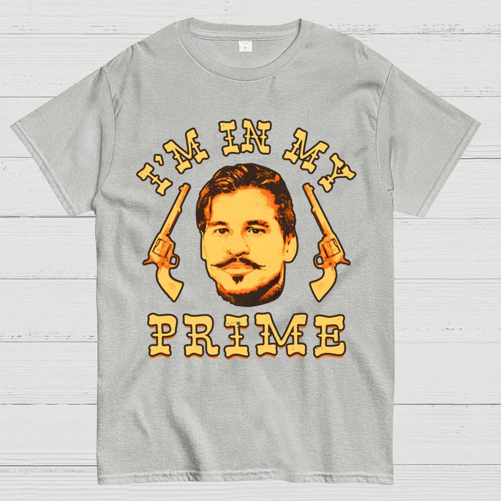 Doc Holliday - I'm in My Prime 100% Cotton Summer Casual Cool Loose T-Shirt