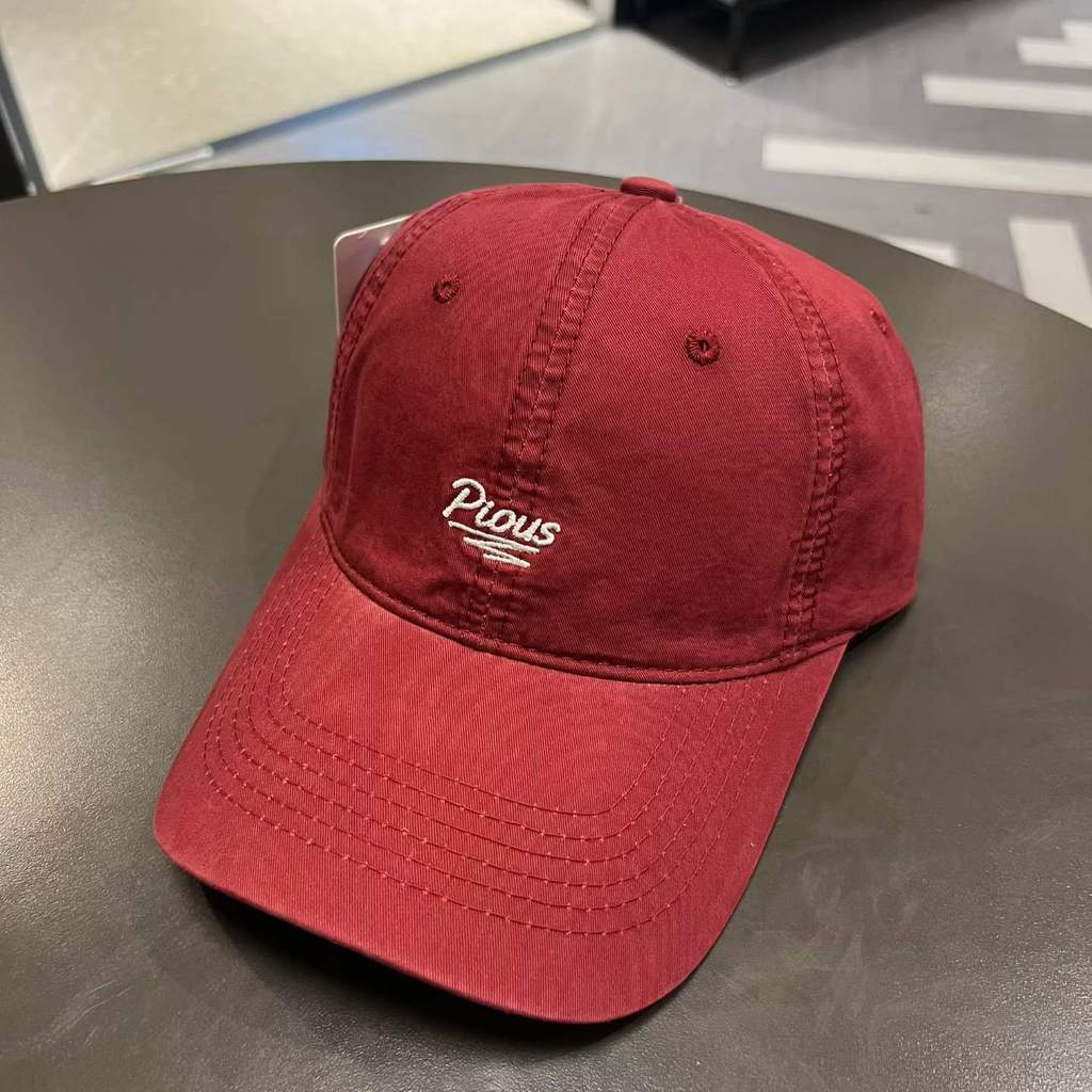 Unisex Casual Cotton Baseball Cap With Embroidered Letters For Sun Protection And Breathability