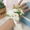 Unique Wrist Corsage Wedding Boutonniere Girl Bracelets Pin ridesmaid Flower Elegant Boutonniere for Weddings