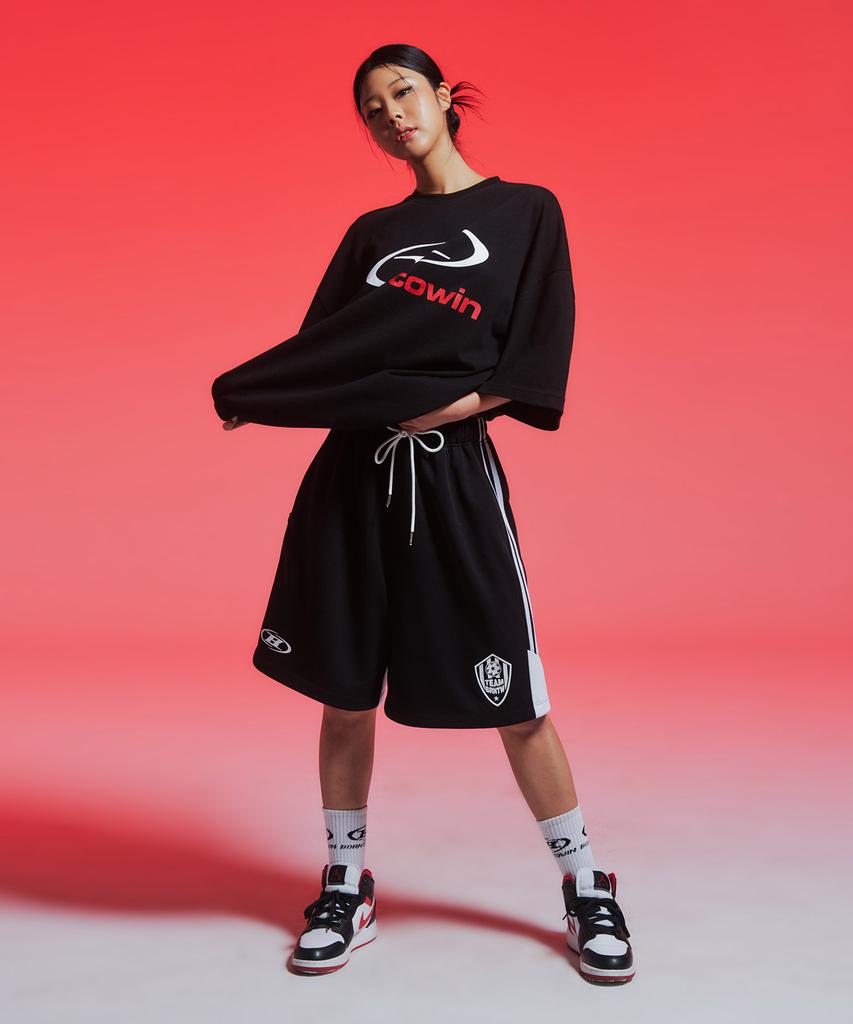 BORN TO WIN Symbol B Logo T-Shirts [Black]