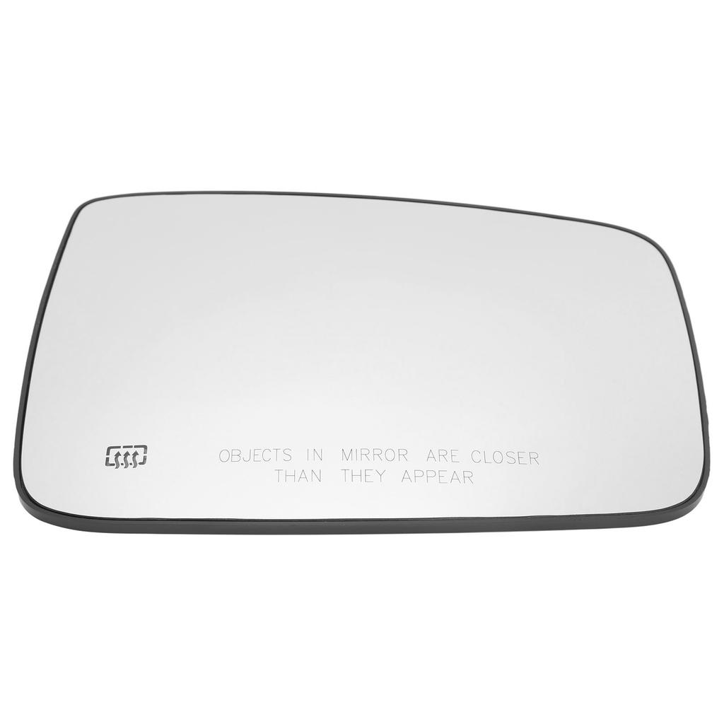 Side Mirror Glass Door Wing Mirror Glass with Heated Replacement for Dodge Ram 1500 2500