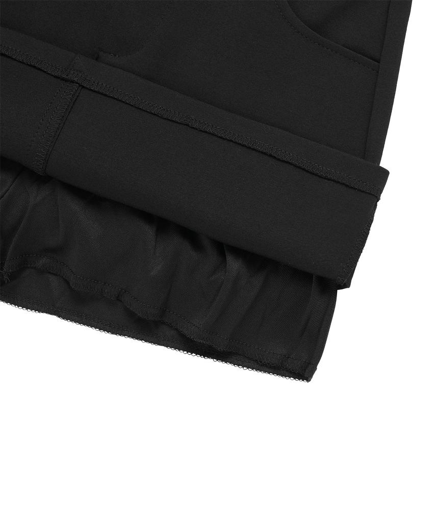 CNVS Soft Mini Skirt_Black