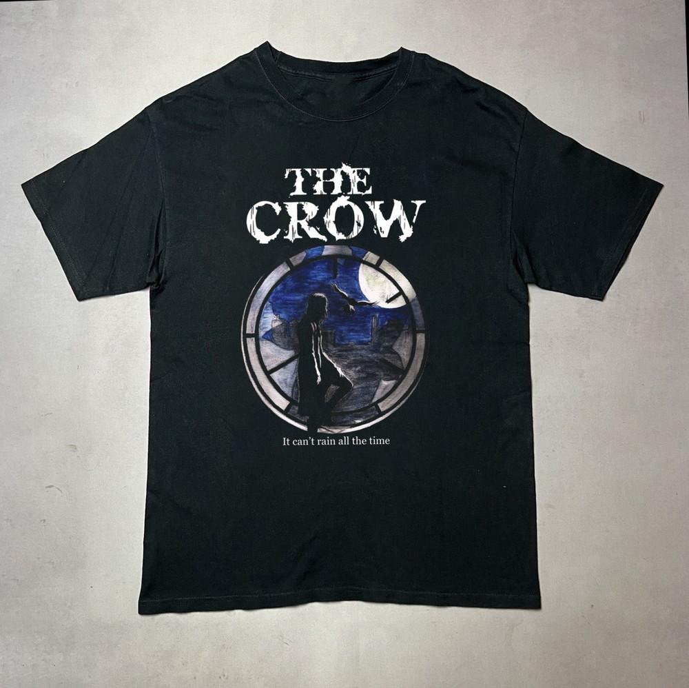 

Ворон Не может вечно идти дождь Футболка Унисекс Все размеры от S до 5XL LL1720 2XL