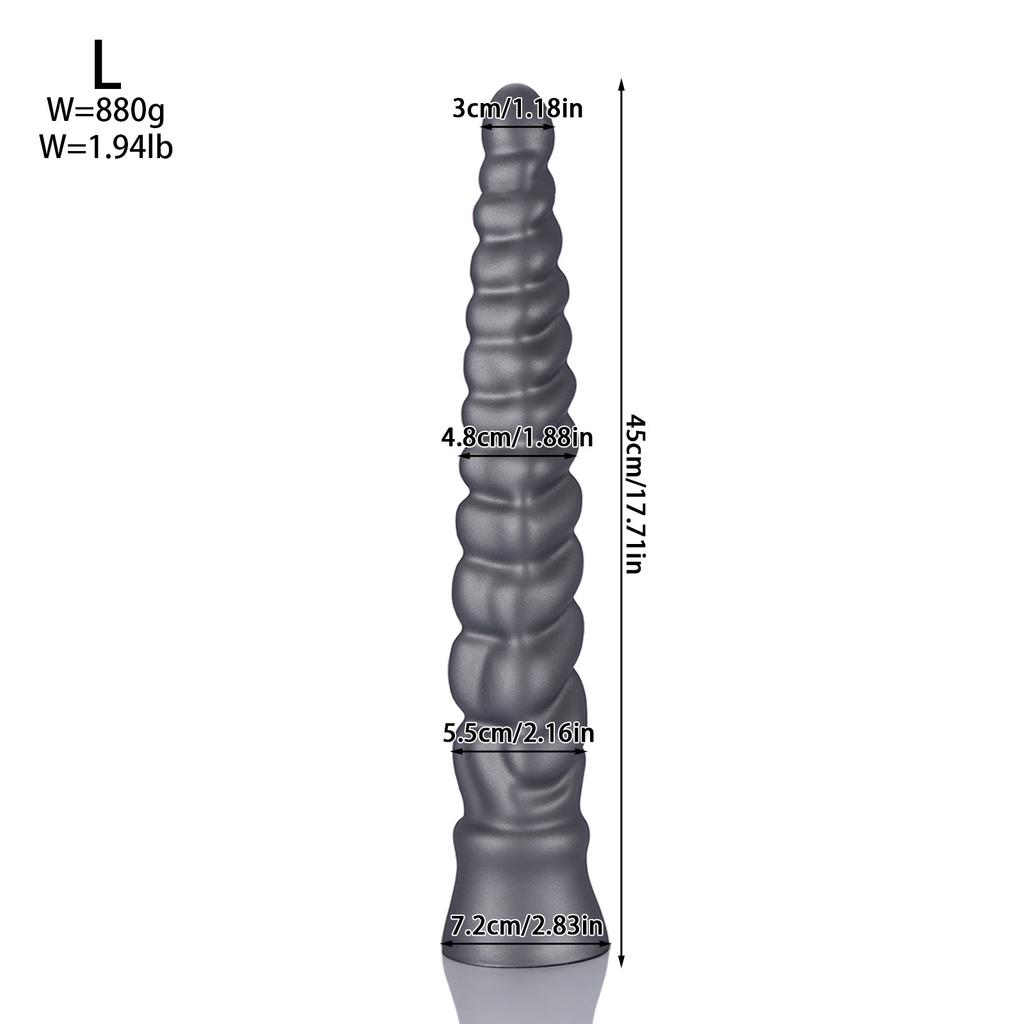 Stretch Silicone Anal Plug for Men and Women Big Butt Plug Dilator 18+ Adult Sex Product Fisting