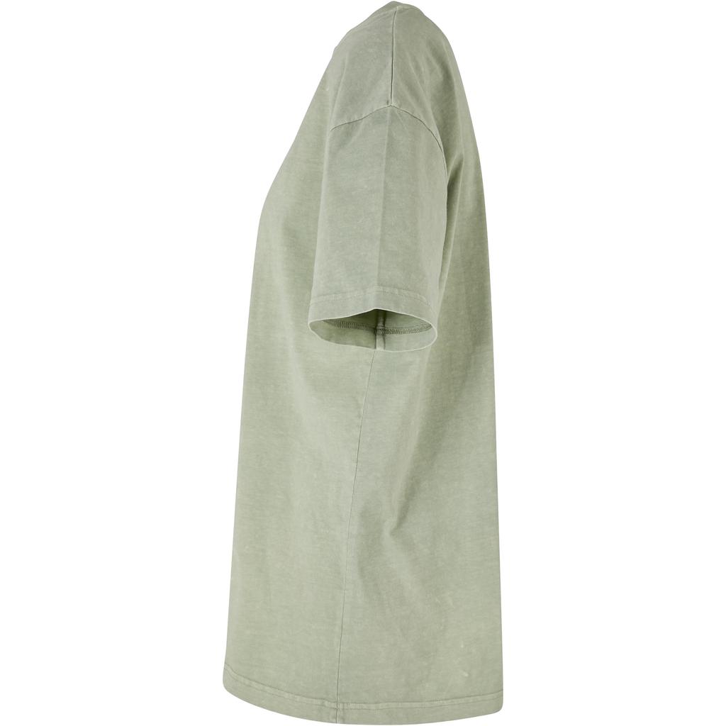 Build Your Brand Womens/Ladies Acid Wash Oversized T-Shirt