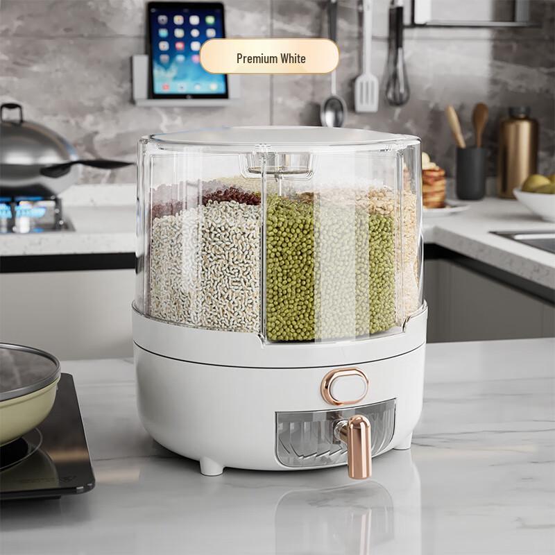 ZISIZ Rotating Sealed Rice Dispenser