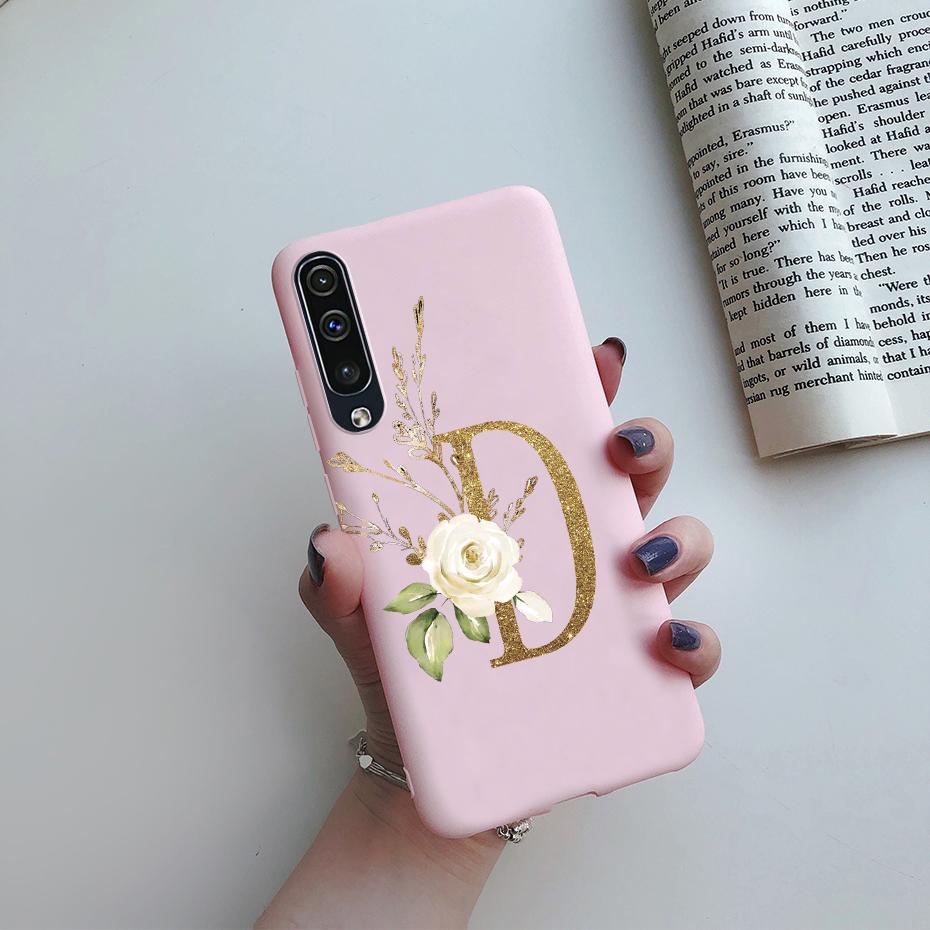 Case For Samsung Galaxy A50 A30 Case Silicone Cute Letters Soft Back Cover For Samsung Galaxy A30S A 30 50 A50S Case 2019 bumper