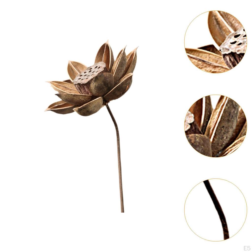 Dried Flower Arrangement in Vase, DIY Centerpiece for Bedroom and Event Decor