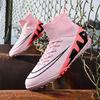 2025 High-top Football Shoes AG Long Nails Artificial Grass Broken Nails Youth Men's and Women's Training Competition Sports Shoes