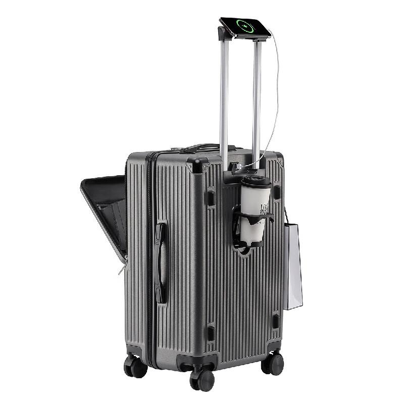 OEING Front-Opening Suitcase 24 inch