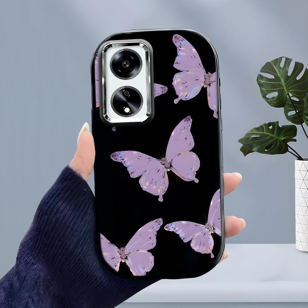 Solid Color Silver Edge Lens Soft Liquid Silicone Shockproof Phone Case for iPhone Samsung Huawei Honor Xiaomi Redmi OPPO Realme Vivo Infinix Tecno